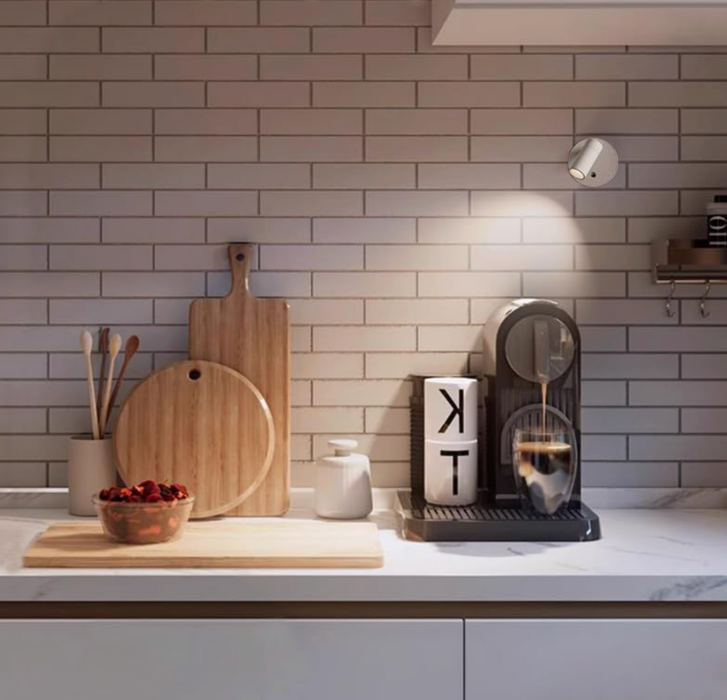 Magnetic LED Wall Lamp - Cordless Task Lighting