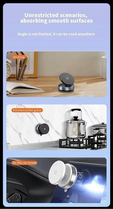Magnetic Phone Holder - Hands-Free Mounting For Any Surface