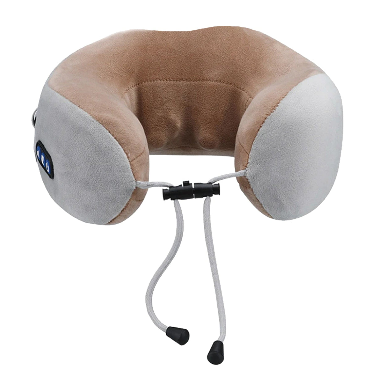 U Shaped Electric Neck Massage Pillow Cordless Travel Neck Massager (1 Pc)