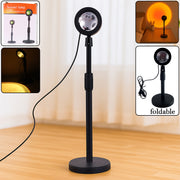 6423 4 Colors Sunset Lamp Sunset Projection Lamp Led Night Lights